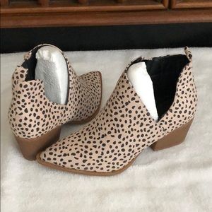 Animal Print Bootie